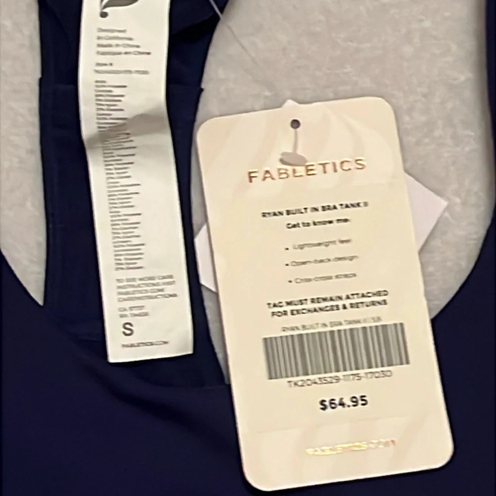 Fabletics Ryan Built In Bra Tank II - Picture 6 of 6